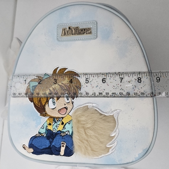 Inuyasha backpack Convertible shippo tail with kirara coin purse - Picture 9 of 10